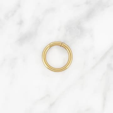 Every Thing We Wear By Nouck Big Round Clasp Gold Plated