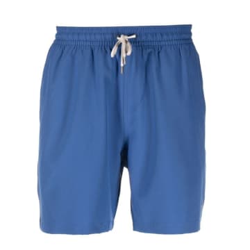 Ralph Lauren Menswear Traveler Swim Short In Blue