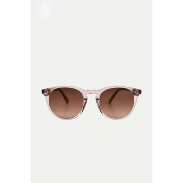 Messyweekend Brown Rose New Depp Sunglasses In Pink