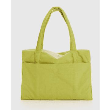 Baggu Lemongrass Cloud Carry On Bag In Green