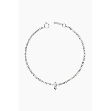 Justine Clenquet Nate Choker Crystal In Metallic