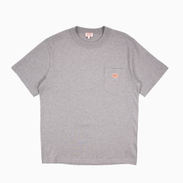 Shop Armor-lux Pocket T-shirt In Grey