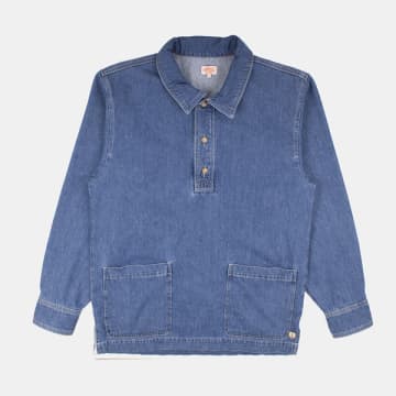 Shop Armor-lux Smock In Blue