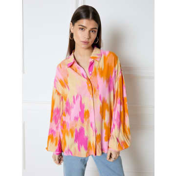 Refined Department | Faya Woven Blouse In Pink