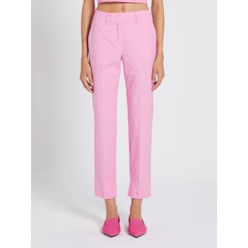 Shop Marella Pink Lightweight Cotton Summer Trouser