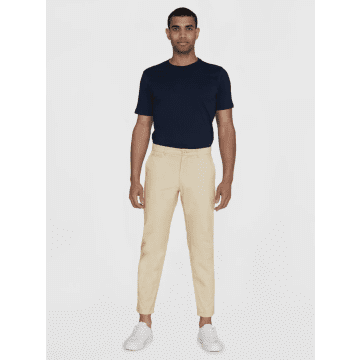 Shop Knowledge Cotton Apparel 1070053 Chuck Regular Twill Chino Pants Light Feather Gray