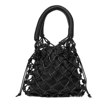 Shop Second Female Knot Bag In Black