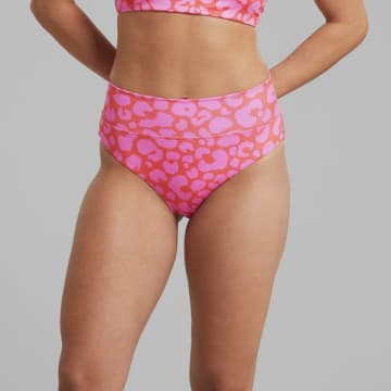 Shop Dedicated Slite Pink Leopard Bikini Bottoms