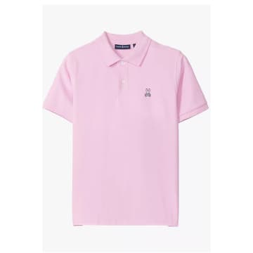 Shop Psycho Bunny - Classic Pique Polo Shirt In Pastel Lavender B6k001b200 Plv