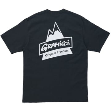 Shop Gramicci Peak T-shirt In Black
