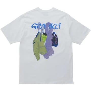 Shop Gramicci Equipped T-shirt In White