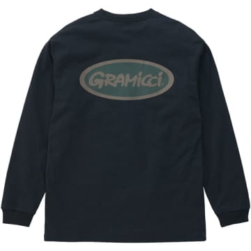 Shop Gramicci Oval Long Sleeve T-shirt In Black