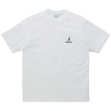 Shop Gramicci One Point Logo T-shirt In White