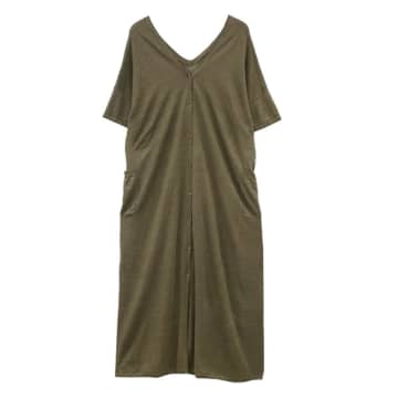 Shop Ct Plage Dress For Woman Ct24135 Khaki In Neutrals