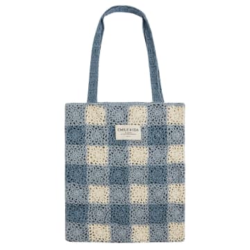 Shop Emile Et Ida Gingham Crochet Bag