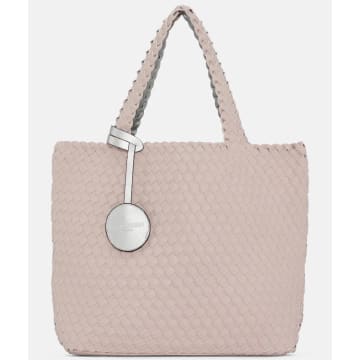 Shop New Arrivals Ilse Jacobsen Reversible Tote Bag In Rose/silver