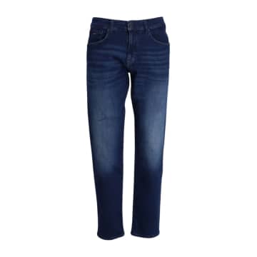 Shop Hugo Boss Regular Fit Re.maine Bc-p Jeans In Blue