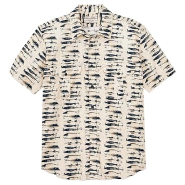 Shop Filson Short Sleeve Washed Feather Cloth Shirt