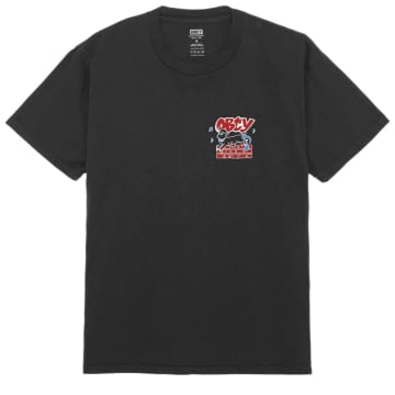 Shop Obey Out Of Step T-shirt In Black