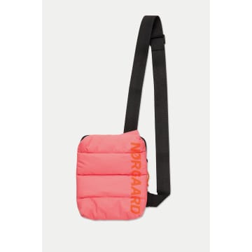 Shop Mads Norgaard Shell Pink Recycle Fendor Crossbody Bag