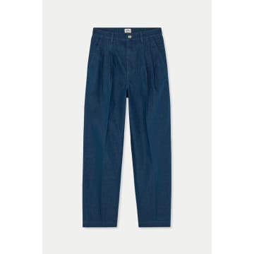 Shop Mads Norgaard Sargasso Soft Denim Paria Jeans In Blue