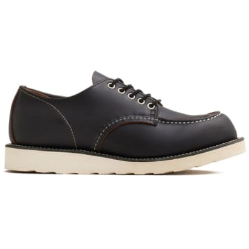 Shop Red Wing Shoes 8090 Shop Moc Oxford Shoes – Black Prairie In Red