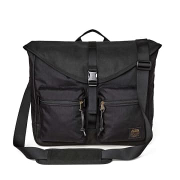 Shop Filson Surveyor Messenger Bag In Black