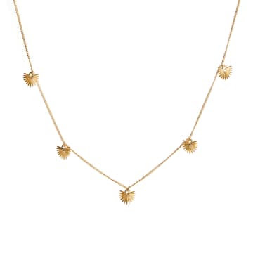Shop Rachel Entwistle Ishtar Charm Necklace Gold