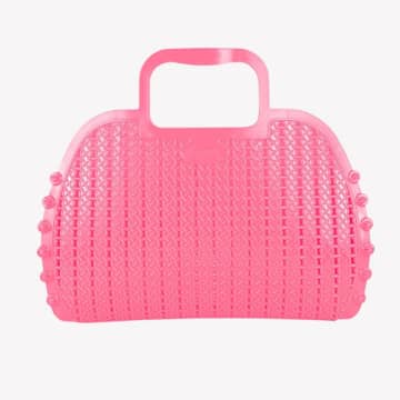 Shop Aykasa Baby Pink Jelly Bag