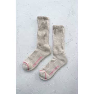 Shop Le Bon Shoppe Oatmeal Ballet Socks