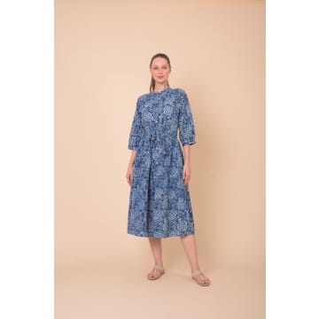 Shop Handprint Dream Apparel Lawson Dress In Blue