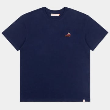 Shop Rvlt Revolution | 1296 Pac T-shirt | Navy Melange In Blue