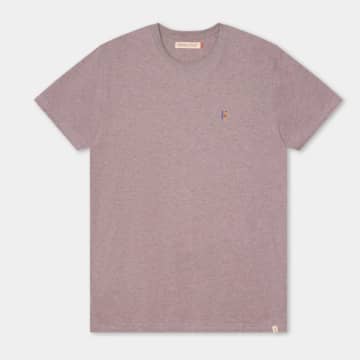 Shop Rvlt Revolution | 1364 Pos T-shirt | Purple Melange