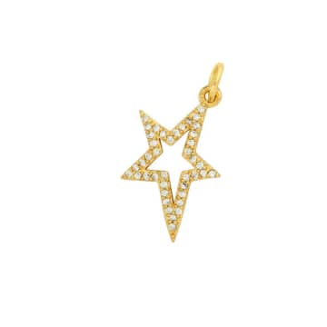 Shop Ashiana Vega Star Gold Charm