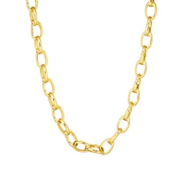 Shop Ashiana Elise Chan Necklace In Gold