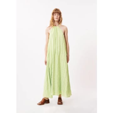 Shop Frnch Auriane Dress In Green