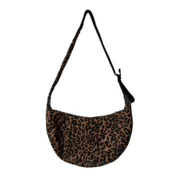 Sixton London : Leopard Sling Bag In Animal Print