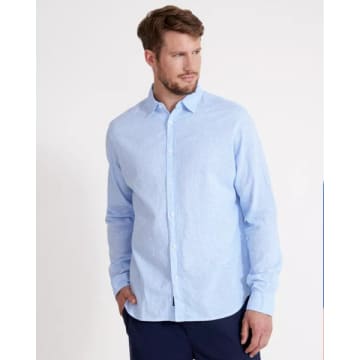 Shop Holebrook Ted Shirt Light Blue