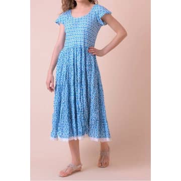 Shop Dream Pranella Dress In Habibi Blue