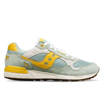 Shop Saucony Mint Yellow 5000 Hombre Shadow Shoes In Green