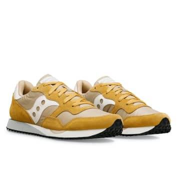 Shop Saucony Sand Off White Hombre Dxn Trainer In Neutrals