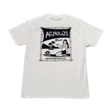 Shop Arnold's Aloha T-shirt White
