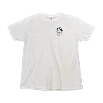 Shop Arnold's Arnie T-shirt White Navy
