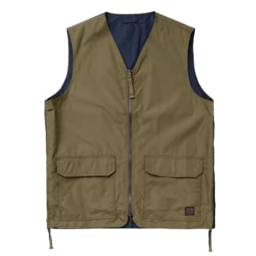 Shop Taion Vest For Man R001zndml D Olive