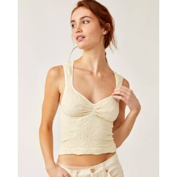 Shop Free People Love Letter Sweetheart Top Ivory