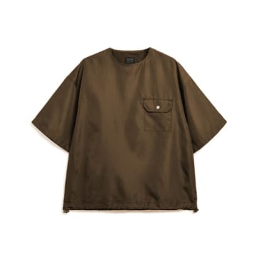 Shop Taion Shirt For Man Cs02ndml Brown