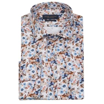 Shop Guide London L/s Floral Pattern Shirt