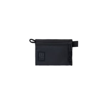 Shop Topo Designs Accessory Bag Micro In Black