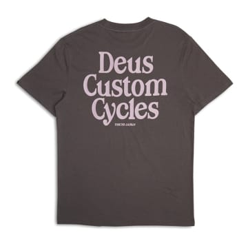Shop Deus Ex Machina Metro Short-sleeved T-shirt (anthracite)