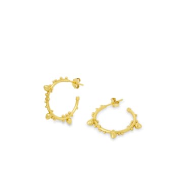 Shop Ashiana Allegra Gold Hoop Earrings